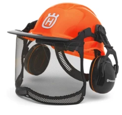 Husqvarna Helm Functional Fluorescerend