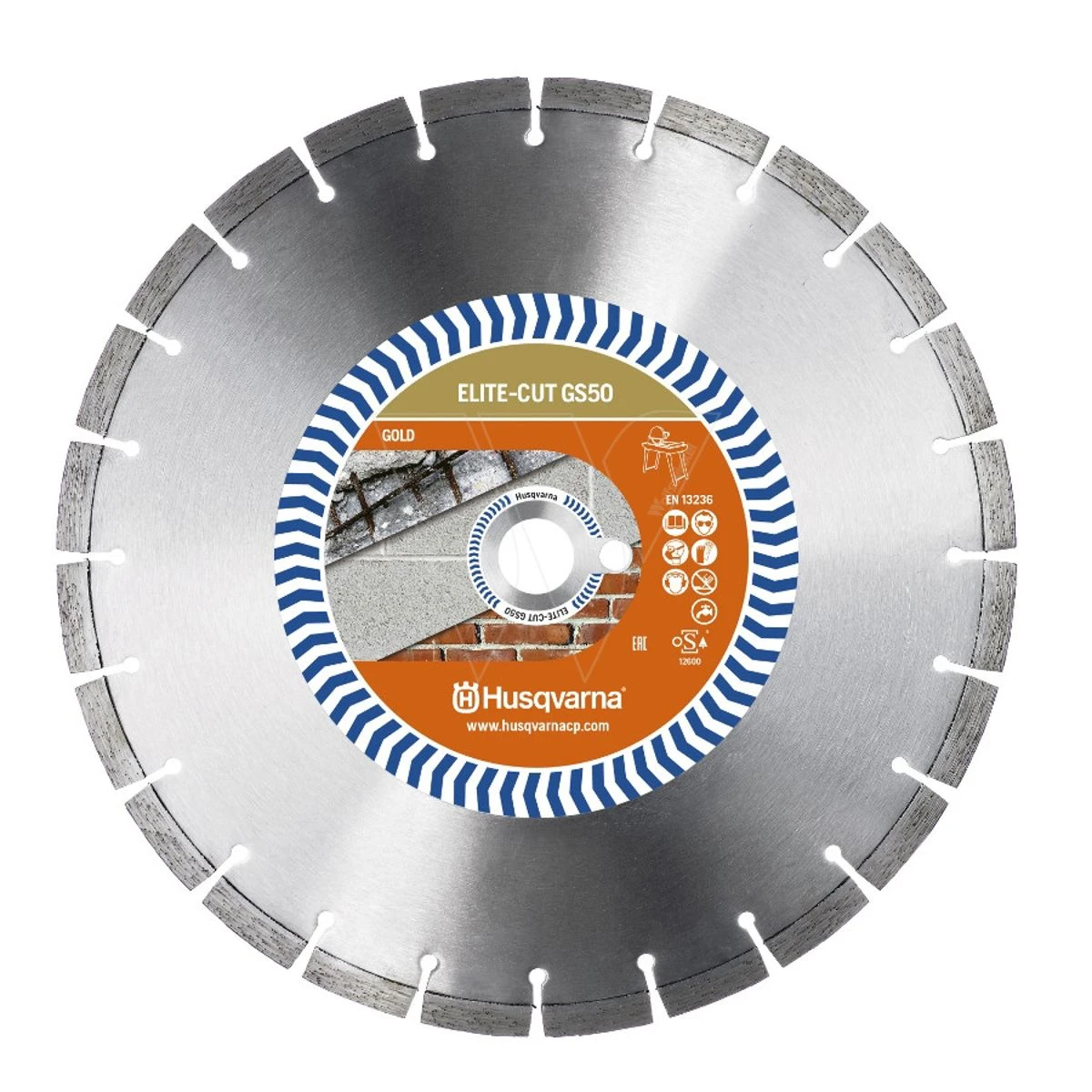 Husqvarna Slijpschijf Elitecut Gs50 ø300 3 Husqvarna Slijpschijf Elitecut Gs50 ø300