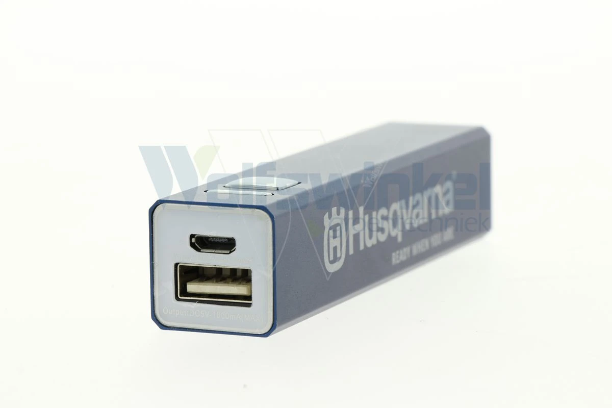 Husqvarna Powerbank Alu 2600mah 4 Husqvarna Powerbank Alu 2600mah - Afbeelding 2